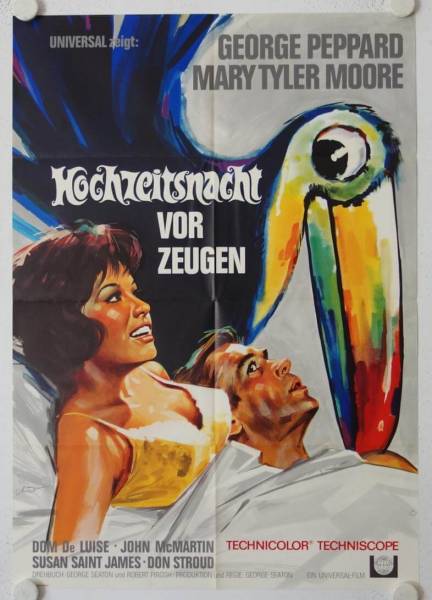 Hochzeitsnacht vor Zeugen originales deutsches Filmplakat